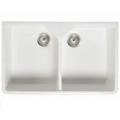 RAK CERAMICS RAK Gourmet 10 Ceramic Belfast Kitchen Sink 2.0 Bowl 800mm L X 500mm W - White 8 RAK CERAMICS RAK Gourmet 10 Ceramic Belfast Kitchen Sink 2.0 Bowl 800mm L X 500mm W - White -Kitchen Sink Shop 15725292 4