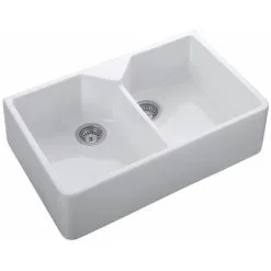 RAK CERAMICS RAK Gourmet 10 Ceramic Belfast Kitchen Sink 2.0 Bowl 800mm L X 500mm W - White 9 RAK CERAMICS RAK Gourmet 10 Ceramic Belfast Kitchen Sink 2.0 Bowl 800mm L X 500mm W - White -Kitchen Sink Shop 15725292 5
