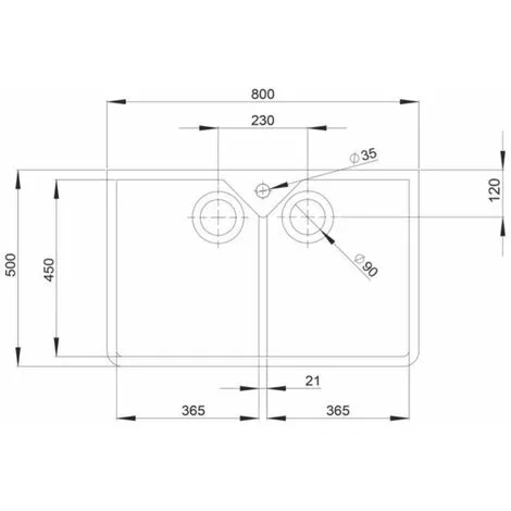 Rangemaster Farmhouse Belfast Kitchen Sink Double Bowl 2.0 Ceramic White Stylish 4 Rangemaster Farmhouse Belfast Kitchen Sink Double Bowl 2.0 Ceramic White Stylish - Image 4