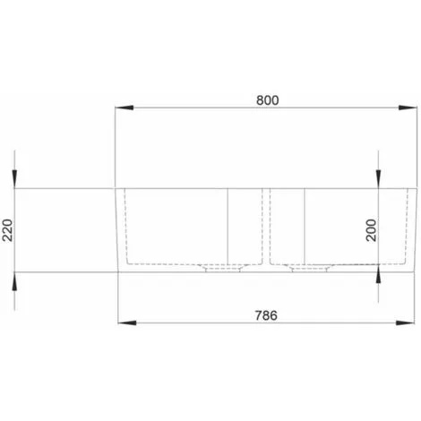 Rangemaster Farmhouse Belfast Kitchen Sink Double Bowl 2.0 Ceramic White Stylish 5 Rangemaster Farmhouse Belfast Kitchen Sink Double Bowl 2.0 Ceramic White Stylish - Image 5