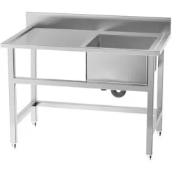 Kitchen Sink Shop 56 Livingandhome Free Standing Stainless Steel Kitchen Sink With Platform