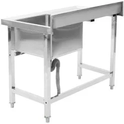 Livingandhome Domestic Commercial Stainless Steel Kitchen Sink With Platform -Kitchen Sink Shop 27209026 4