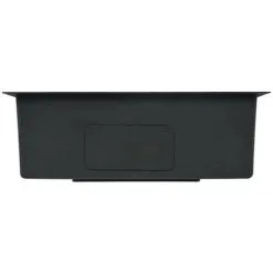 Topdeal Handmade Kitchen Sink With Strainer Black Stainless Steel FF145084UK 9 Topdeal Handmade Kitchen Sink With Strainer Black Stainless Steel FF145084UK -Kitchen Sink Shop 51878272 5