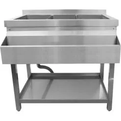 KuKoo Cocktail Bar Station Free Standing Stainless Steel Bar Sink -Kitchen Sink Shop 53621533 5