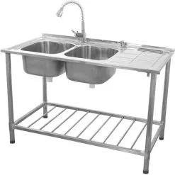 KuKoo Catering Sink Stainless Steel Kitchen Commercial Restaurant