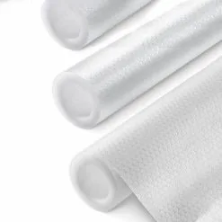 MONLY Drawer Mat Transparent EVA Waterproof Washable Cupboard Mat Table Mat For Home And Kitchen Antibacterial Refrigerator Mat (45 X 150cm)