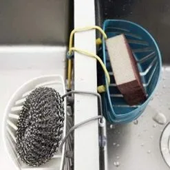 EINEMGELD Kitchen Sink Sponge Holder, Storage Baskets With Sanitary Drainage Holes, Sponge Holder Kitchen Sink Organizer For Kitchen Bathroom -Kitchen Sink Shop 75326440 5
