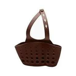 EINEMGELD Kitchen Sink Storage Drainer Sponge Holder Kitchen And Bathroom Sink Organizer Sink Rack Suction Cup Sink Storage Rack Soap, Brush, Washing Accessories