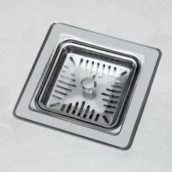 Sauber 1.5 Bowl Square Inset Stainless Steel Kitchen Sink Right Hand Drainer 8 Sauber 1.5 Bowl Square Inset Stainless Steel Kitchen Sink Right Hand Drainer -Kitchen Sink Shop 79701161 4