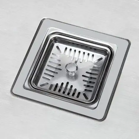 Sauber 1.5 Bowl Square Inset Stainless Steel Kitchen Sink Right Hand Drainer 4 Sauber 1.5 Bowl Square Inset Stainless Steel Kitchen Sink Right Hand Drainer - Image 4