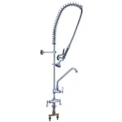 KuKoo Commercial Kitchen Catering Sink & Pre-Rinse Mixer Tap, RH -Kitchen Sink Shop 7994726 3