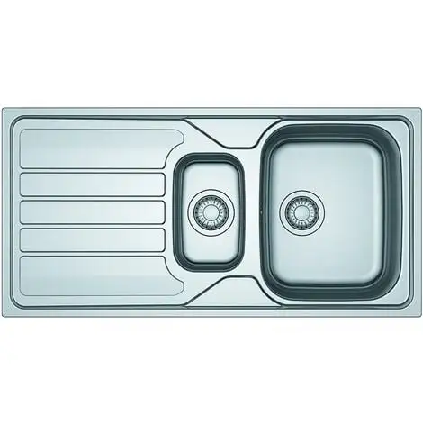 Franke Flash FLX651 1.5 Bowl Stainless Steel Inset Reversible Kitchen Sink 1 Franke Flash FLX651 1.5 Bowl Stainless Steel Inset Reversible Kitchen Sink