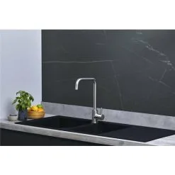 Liquida LP20BL 2.0 Bowl Composite Inset Reversible Black Kitchen Sink -Kitchen Sink Shop 81167248 3