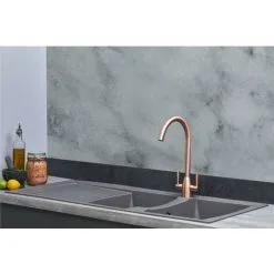 Liquida AR20GR 2.0 Bowl Composite Inset Reversible Large Grey Kitchen Sink 7 Liquida AR20GR 2.0 Bowl Composite Inset Reversible Large Grey Kitchen Sink -Kitchen Sink Shop 81167329 3