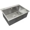KuKoo Kitchen Sink Stainless Steel Square Brushed Premium Handmade