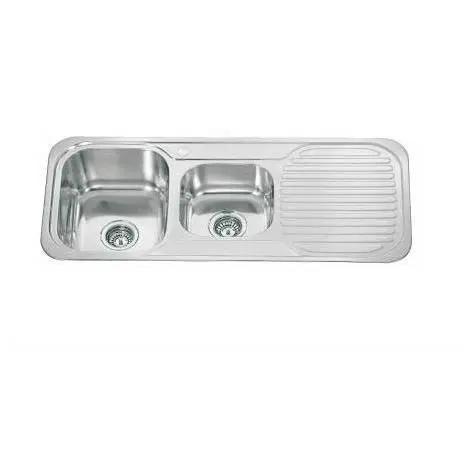Grand Taps 1080 X 480mm Polished Reversible 1.75 Bowl Stainless Steel (E09) 1 Grand Taps 1080 X 480mm Polished Reversible 1.75 Bowl Stainless Steel (E09)