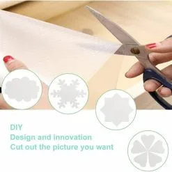 Way Drawer Mat Transparent EVA Waterproof Washable Cupboard Mat Table Mat For Home And Kitchen Antibacterial Refrigerator Mat (45 X 150cm) -Kitchen Sink Shop 88297986 3