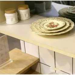 Way Drawer Mat Transparent EVA Waterproof Washable Cupboard Mat Table Mat For Home And Kitchen Antibacterial Refrigerator Mat (45 X 150cm) -Kitchen Sink Shop 88297986 5