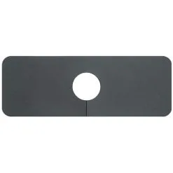 TUMALAGIA Silicone Faucet Mat, For Diatomaceous Earth Faucet, Quick Dry, Kitchen Sink, Splash Guard, For Kitchen, Bathroom, Bathroom Tools (Grey)