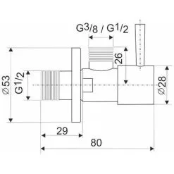 Kitchen Sink Shop 10 Kerra 1/2 X 1/2 BSP Black Powder Coated Brass Ceramic Angled Water Modern Valve Basin Sink