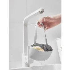 FUHUIDATRADING Kitchen Sink Sponge Holder, Sponge Holder Kitchen Sink Organizer Sponge Holder Sink Basket Kitchen Sink Organizer For Kitchen Utensils Holder -Kitchen Sink Shop 92866383 5