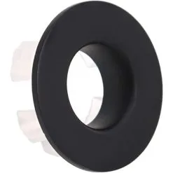 Kitchen Sink Shop 14 NAXUNNN Black Brass Basin Sink Overflow Cover Insert Hole Trim Cap Ring Kitchen Sink Decoration Spare Hole Insert Replacement