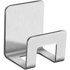 XINUY 2 Pack Kitchen Sink Sponge Holder, Strong Adhesive Kitchen Sink Sponge Holder, Rustproof And Waterproof - SUS304 Stainless Steel