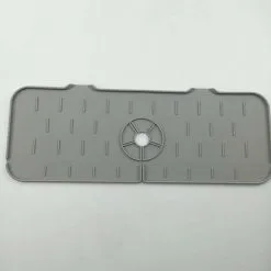 XINUY Silicone Faucet Mat Gray Kitchen Sink Mat 37140.6cm