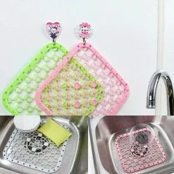 TUMALAGIA Sink Insert, Sink Mat, Drain Mat, Non-slip Mat, Plastic Protective Mat, The Kitchen Sink Mat, Mat For Drain Openings, Protects The Sink, Sink And Drain -Kitchen Sink Shop 94621751 5