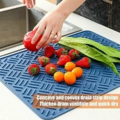 GTA Dishwashing Drain Pad Silicone Insulation Pad Waterproof And Anti-scalding Silicone Pad -Kitchen Sink Shop 95657885 3