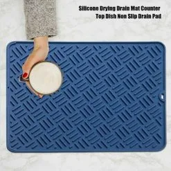 GTA Dishwashing Drain Pad Silicone Insulation Pad Waterproof And Anti-scalding Silicone Pad -Kitchen Sink Shop 95657885 5