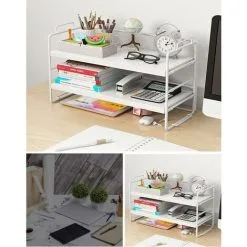 COLNK Layer Dish Drainer Black Dish Rack Dish Rack Dish Rack Dish Rack Dish Drainer With Cutlery Basket Drain Rack Cutlery Holder Kitchen -Kitchen Sink Shop 96789321 4